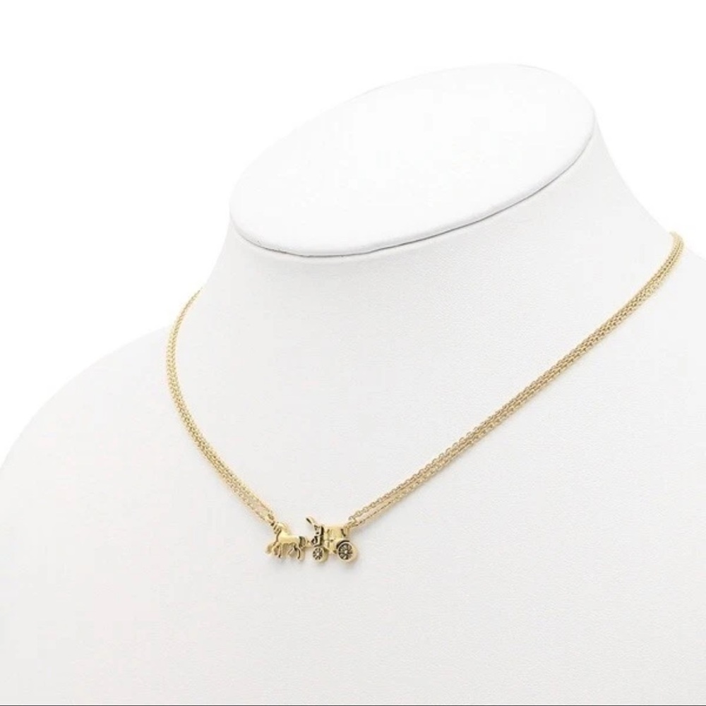 Coach Gold Chain Necklace - Picture 5 of 9